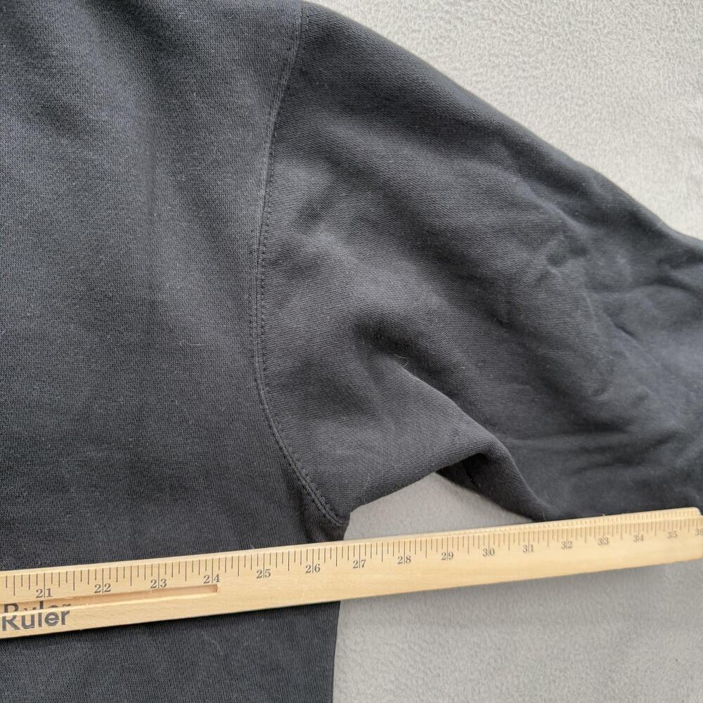 Show Me Your Mumu Sweatshirt Womens Medium Black Pullover‎ Graphic Flower Quotes - Picture 4 of 7